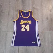 Vintage Girls Youth Adidas Kobe Bryant #24 Los Angeles Lakers Jersey Size Large