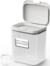 Dog Food Storage Container 5 lbs Airtight Pet Food Storage Containers with Lids,