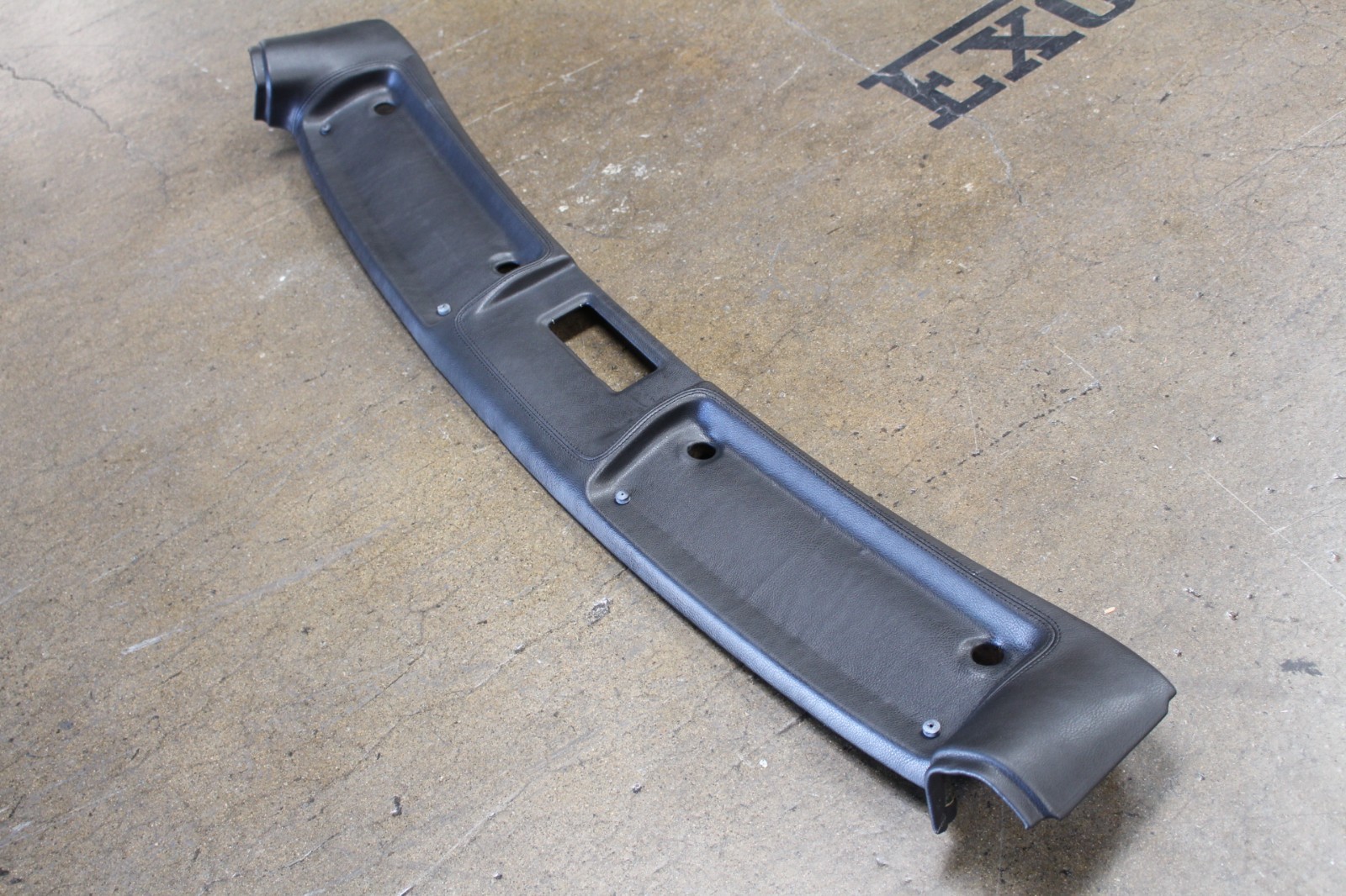 Lamborghini Gallardo Spyder, Visor Trim Panel, Used, P/N 407867512A