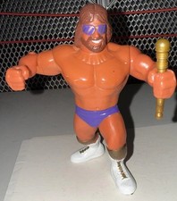 Vintage 1991 Macho King Randy Savage WWF Hasbro Wrestling Action Figure