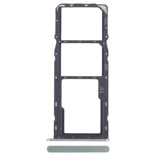For ZTE Blade A35 SIM Card Tray + SIM Card Tray + Micro SD Card Tray (Green)