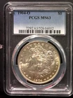 1904-O Morgan Dollar, PCGS MS63, nice coin