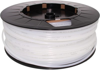 Natural 1/4'' OD LLDPE Polyethylene Tubing - 500 Foot Roll