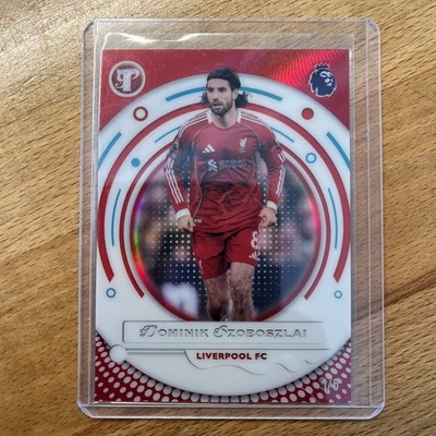 /5 Topps Pristine Premier League 2026 Dominik Szoboszlai Liverpool FC Red 5/5