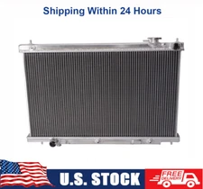 2ROW Aluminum High Performance Radiator Fit 2003-2007 INFINITI G35 Coupe V6 3.5L