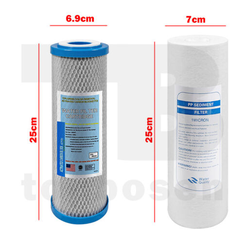 2 Set 0.5 Micron Sediment Coconut Carbon Replacement Water Filter Cartridges AU - Picture 5 of 12