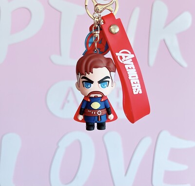 Dr. Strange Marvel Avengers Schlüsselanhänger Schlüsselring Anhänger Tasche Bommel Charm
