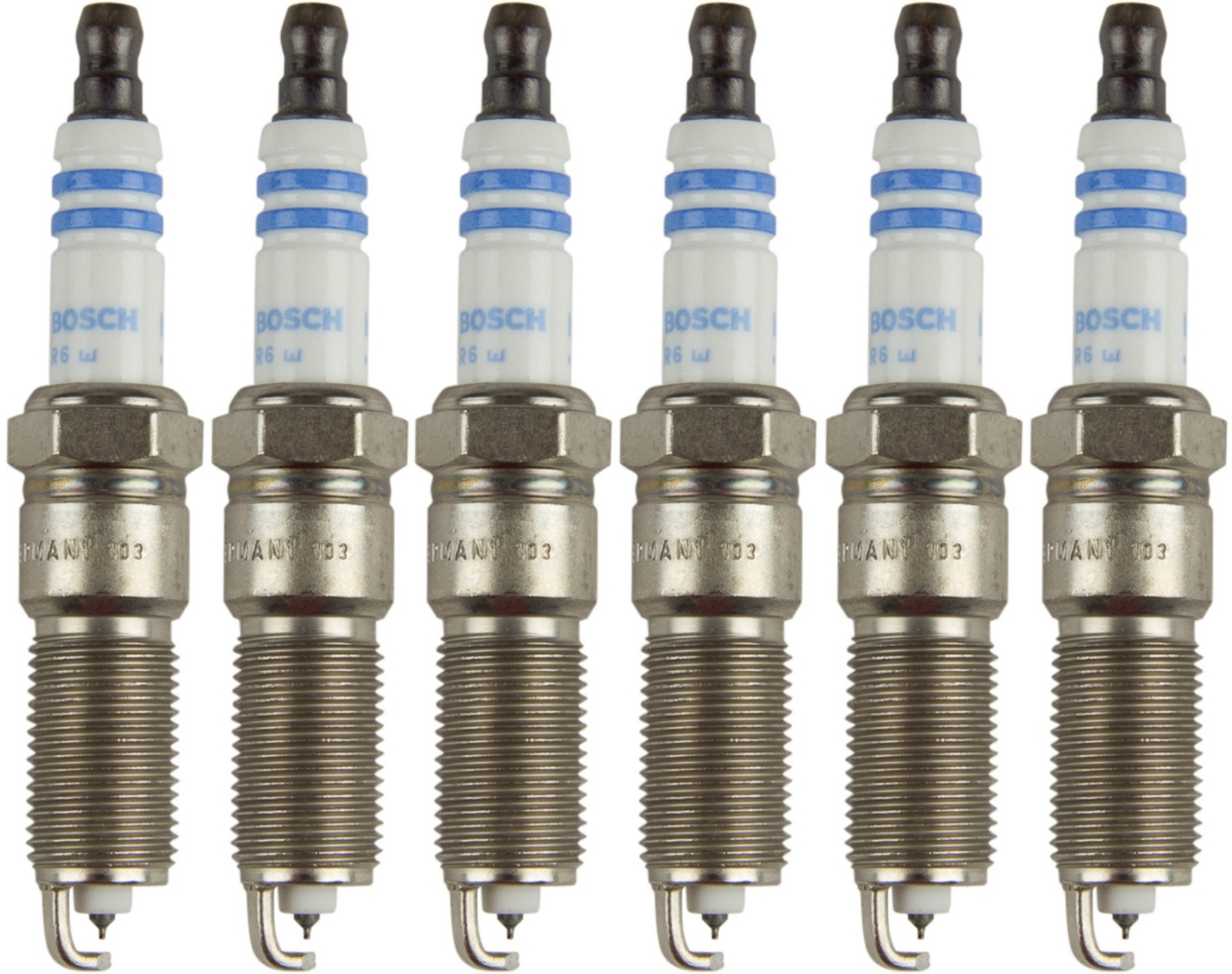 Set of 6 BOSCH OE Fine Wire IRIDIUM Power Performance Spark Plugs 9654