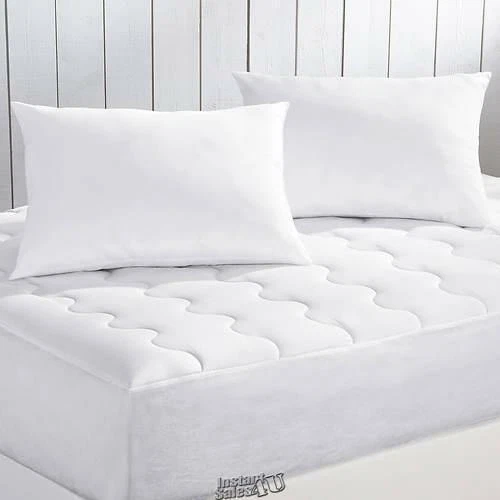 Serenity Mattress Pad & Pillow Pack Set White Queen