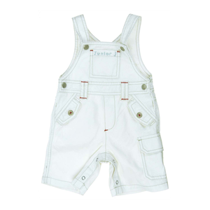 Salopette Blanche Bebe Garcon 3 6 Mois Ebay