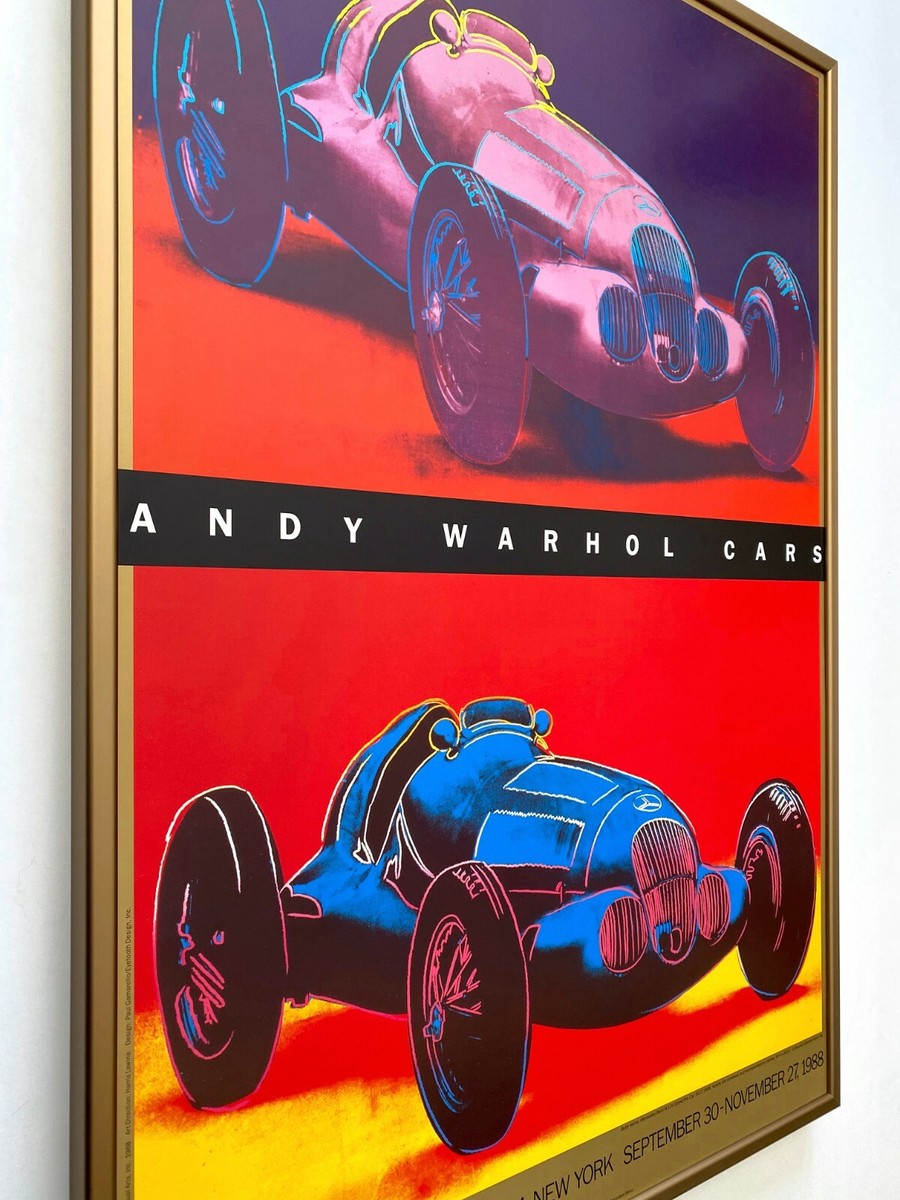 【遺作シリーズ】ANDY WARHOL CARS Andy Warhol masterpiece from 'Death And Disaster' series to