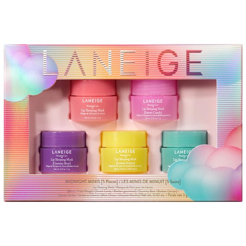 LANEIGE Lip Sleeping Mask Minis Set 5 Minis New in Box