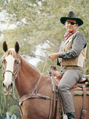 True Grit John Wayne The Legend On Horseback As Rooster Cogburn 18x24 Poster