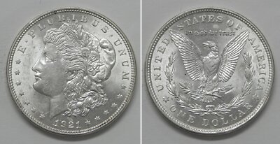 MORGAN PRODUCTIONS B-3 ブラウン 46 X3939 1921 Morgan Dollar, AU+++/BU, VAM 3BY, IVI-D2a R.5 | eBay