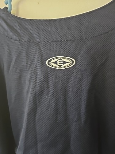 Easton Long Sleeve Shirt Size Large w/ Drawstring Baseball Ventilated Pullover - Picture 7 of 10