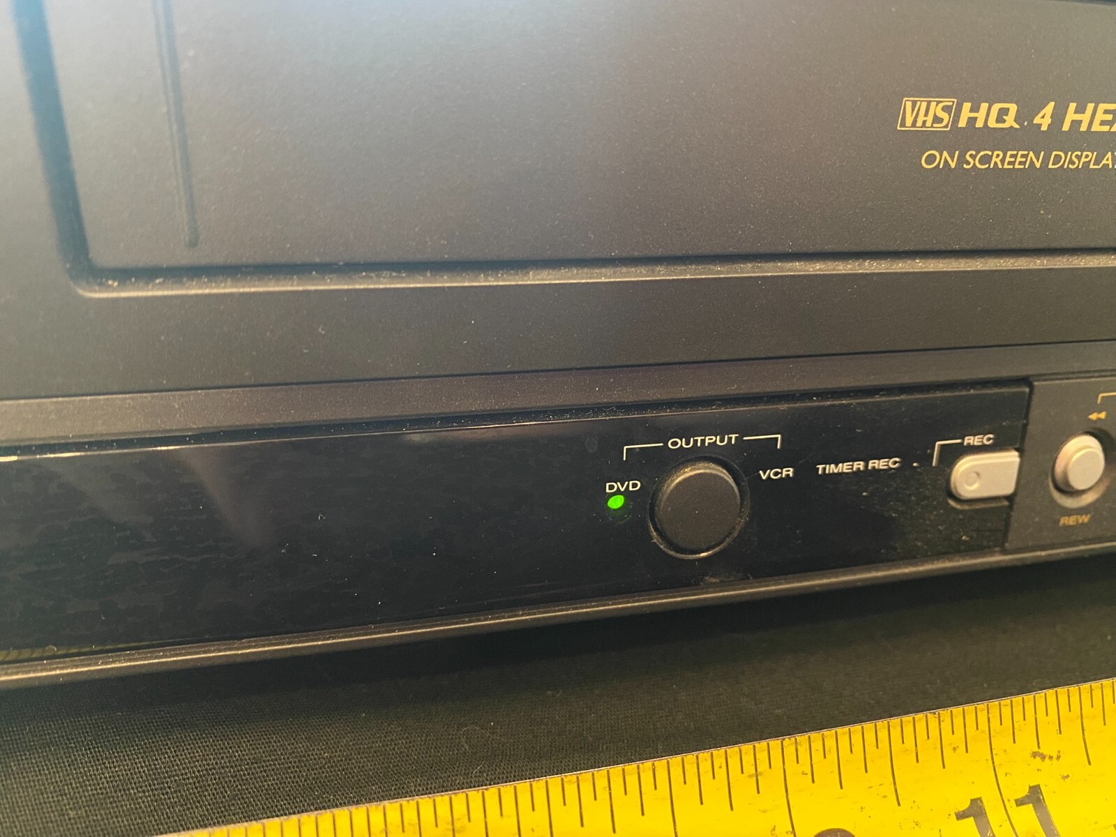 vintage DVD-VCR combo Symphonic WF803 - pre-owned working unit