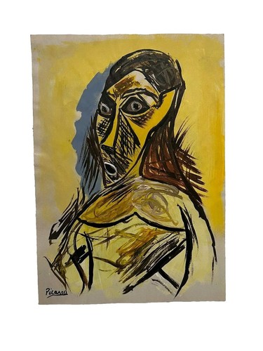 Abstract Untitled by Pablo Picasso Oil Painting Hand Painted Repro