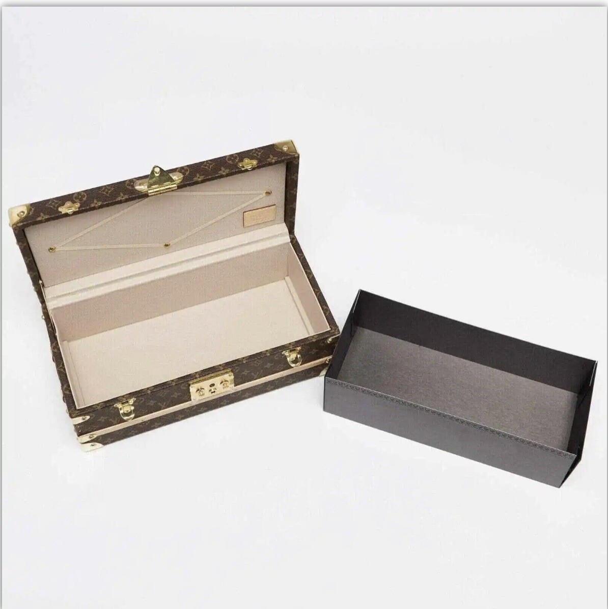 Louis Vuitton Malle Fleur Flower Trunk Monogram Decor Gift New
