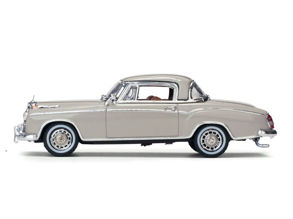 メルセデス ベンツ 220SE 1958 ミニカー メルセデス・ベンツ 220 SE クーペ 1958 シルバー （1/43