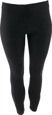 Lands' End Ponte Suede Mix Leggings 