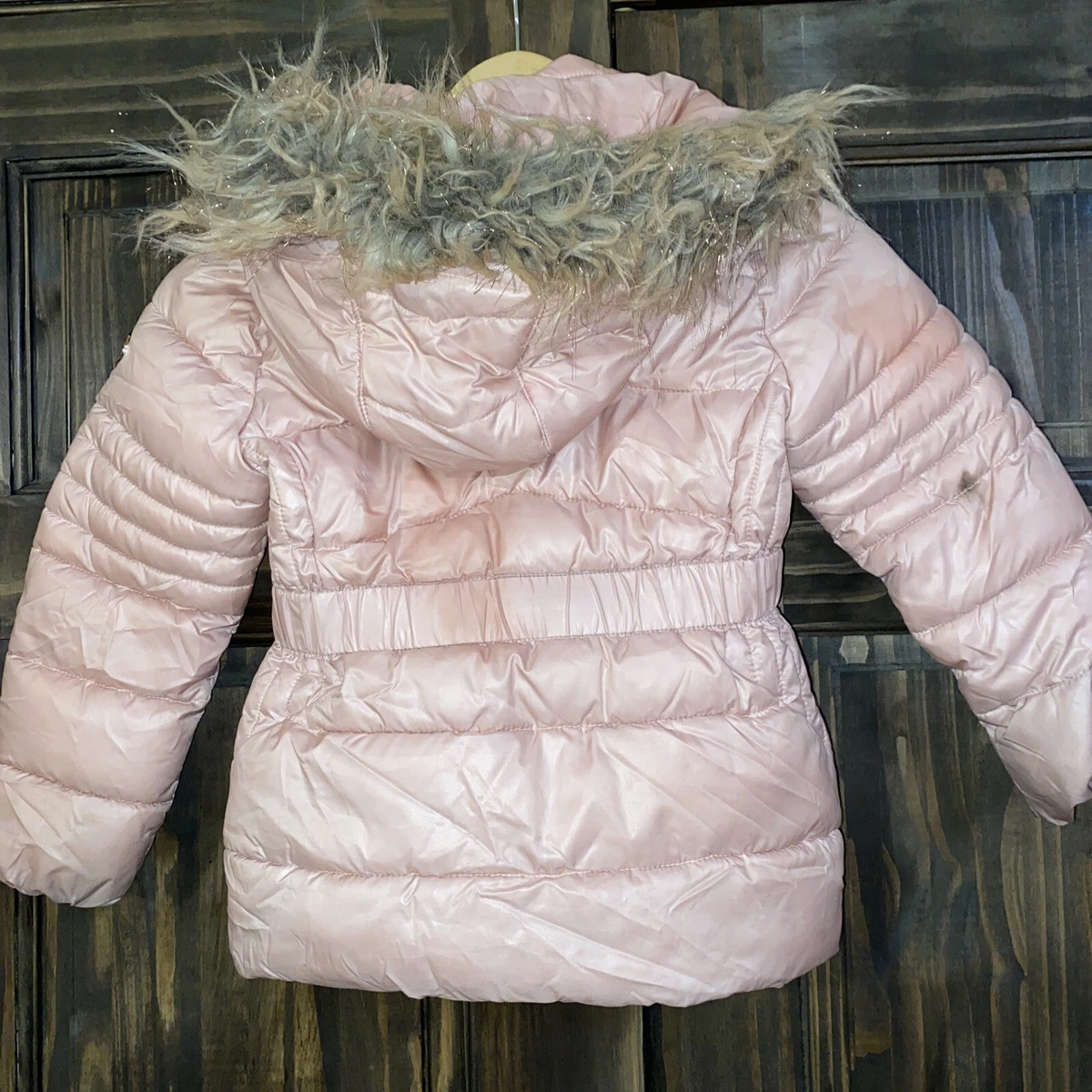 michael kors pink winter coat