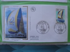 FDC France du n° 2648 de 1990 ( Course autour du monde )