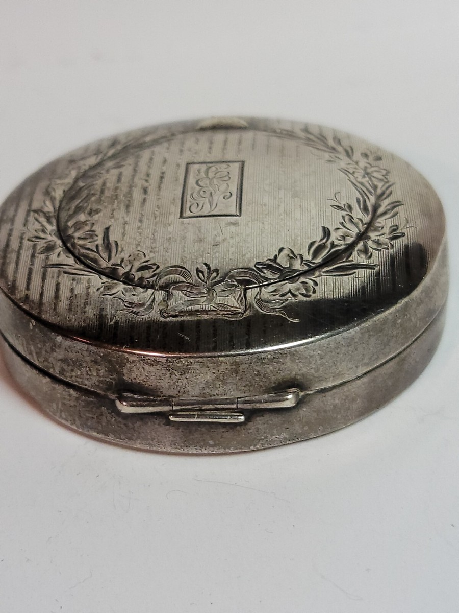 Vintage Sterling Silver Art Deco Compact 259 PAT. July 18 1922 | eBay