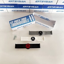 Porta targa auto rimovibile universale  - Kit esposizione eventi & raduni 🇮🇹