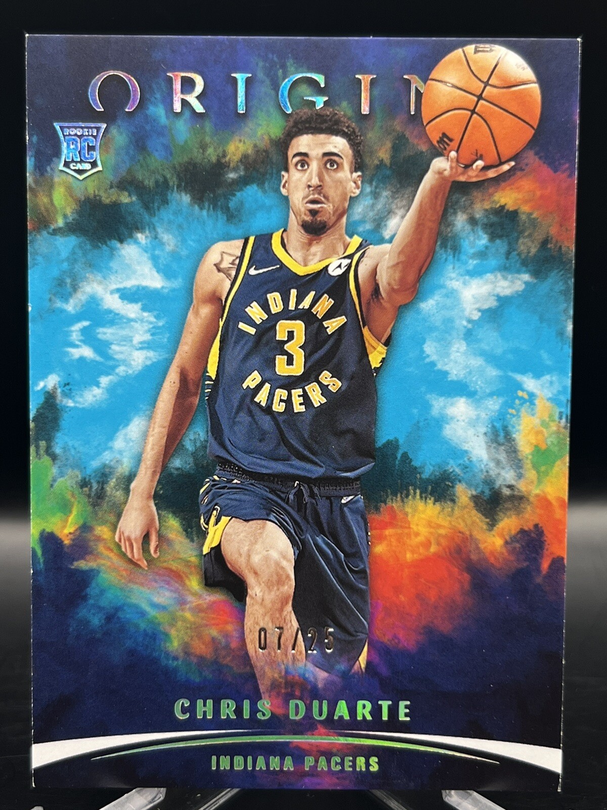 CHRIS DUARTE 2021-22 Panini Origins ROOKIE TURQUOISE RC /25 Indiana Pacers 🔥🏀