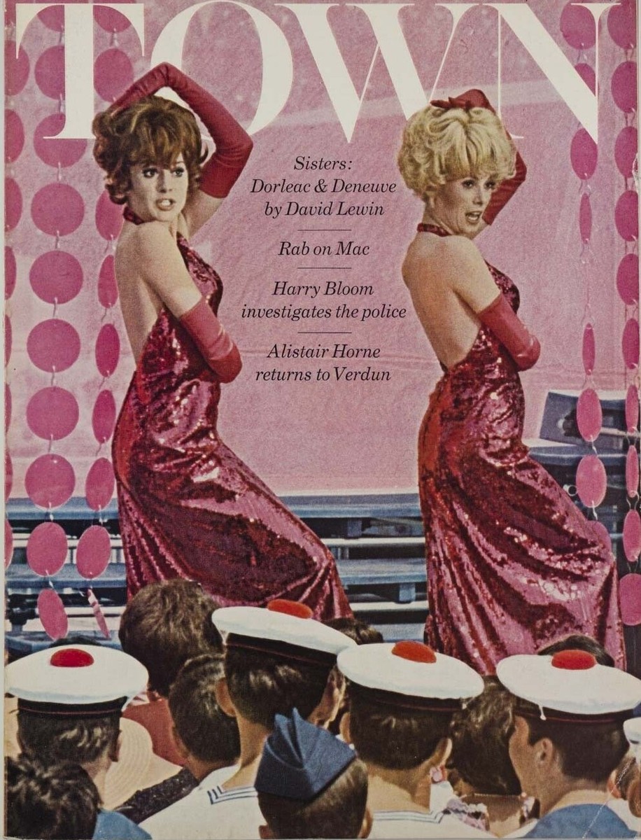 CATHERINE DENEUVE Francoise Dorleac JAMES LLOYD John Deakin CARDIN Town magazine | eBay UK