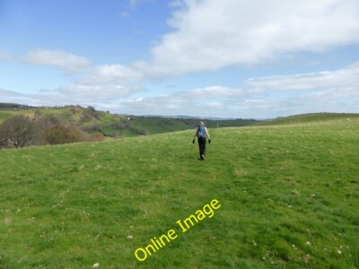 Foto 6x4 Auf Glynder's Way auf Garth Hill bei Llanidloes Van \/SN9587 Liebe c2014