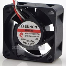 SUNON MB40201V2-000C-F99 4020 DC12V 0.60W 4CM 3-Wire Cooling Fan
