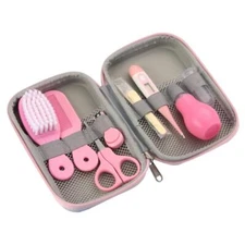 ZELINYE Baby Grooming Kit 8 in 1 with Brush Comb Nail Clipper and File Nasal ...