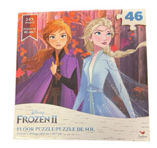Cardinal Disney Frozen 2 Elsa  Anna Jumbo 46-Piece 3-Foot Floor Puzzle A405 