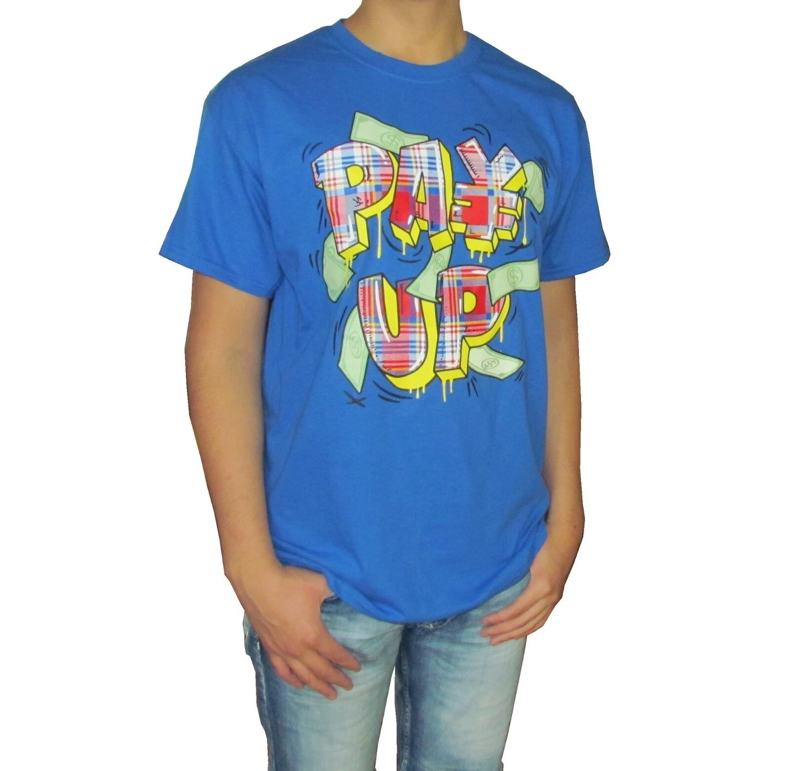 ESSENTIALS MAGLIETTA UOMO PAY UP STAMPATA MANICA CORTA NUOVA!