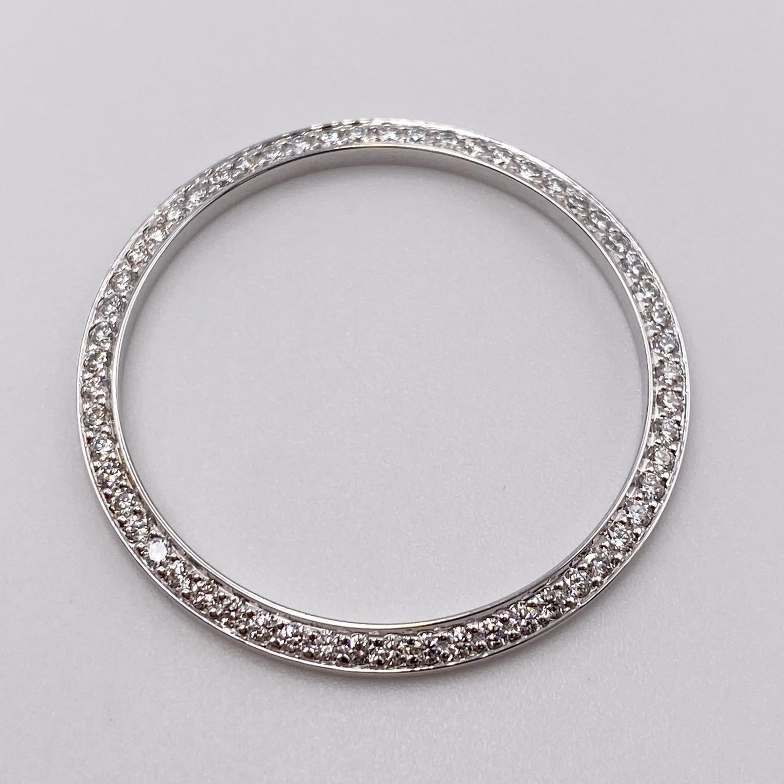Custom Alloy Steel 1 Cttw Diamond Bezel Fits 36 mm Rolex Datejust Models