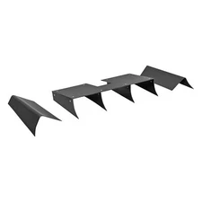 For Honda Civic 2012-2015 Curved Rear Bumper Lip Diffuser Splitter Valance 3Pcs