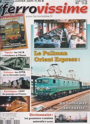 FERROVISSIME N°12 BUS ORIENT EXPRESS / CFTA GIRONDE / AGV / TRIEBWAGENZENTRUM