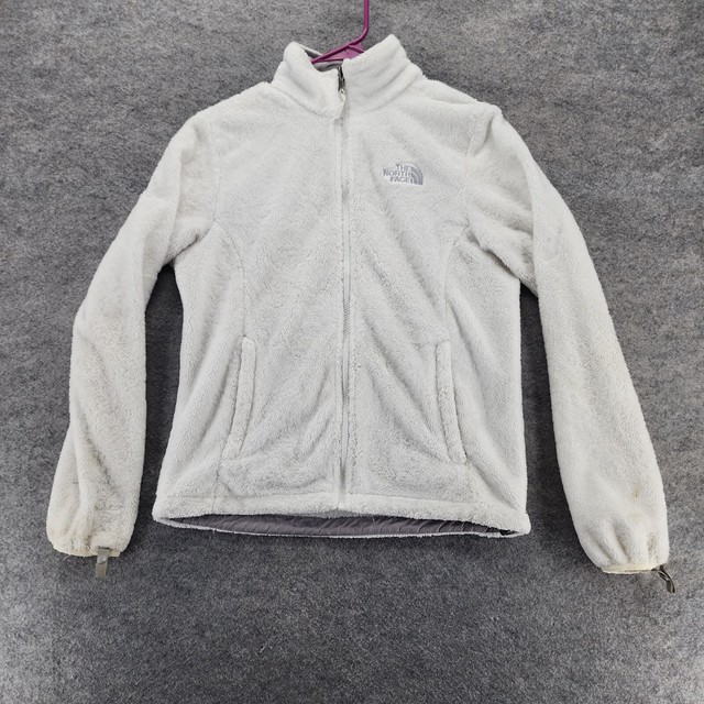 The North Face Jacket Womens Small White Full Zip Long Sleeve
