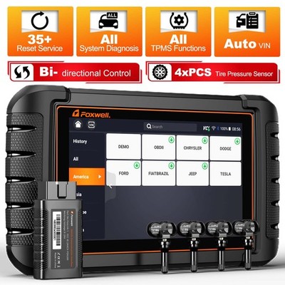 Foxwell NT809TS Bidirectional OBD2 Scanner ABS EPB SAS Oil Reset Service Tool