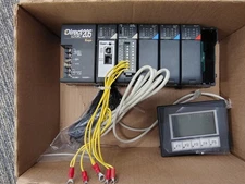 DirectLogic 205 Koyo PLC system with H2-DM1 H2-CTRIO2 D2-08ND3 D2-08TR D2-06B-1