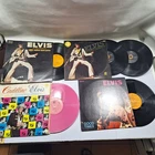 Lot Of 4 Vintage Elvis Presley Vinyl Records Bin2