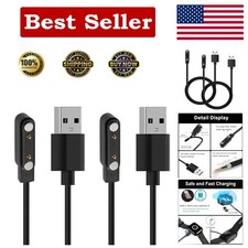 Xininyia 2-Pack Raycon Bone Conduction Headphones Magnetic USB Charger Rapid Cha