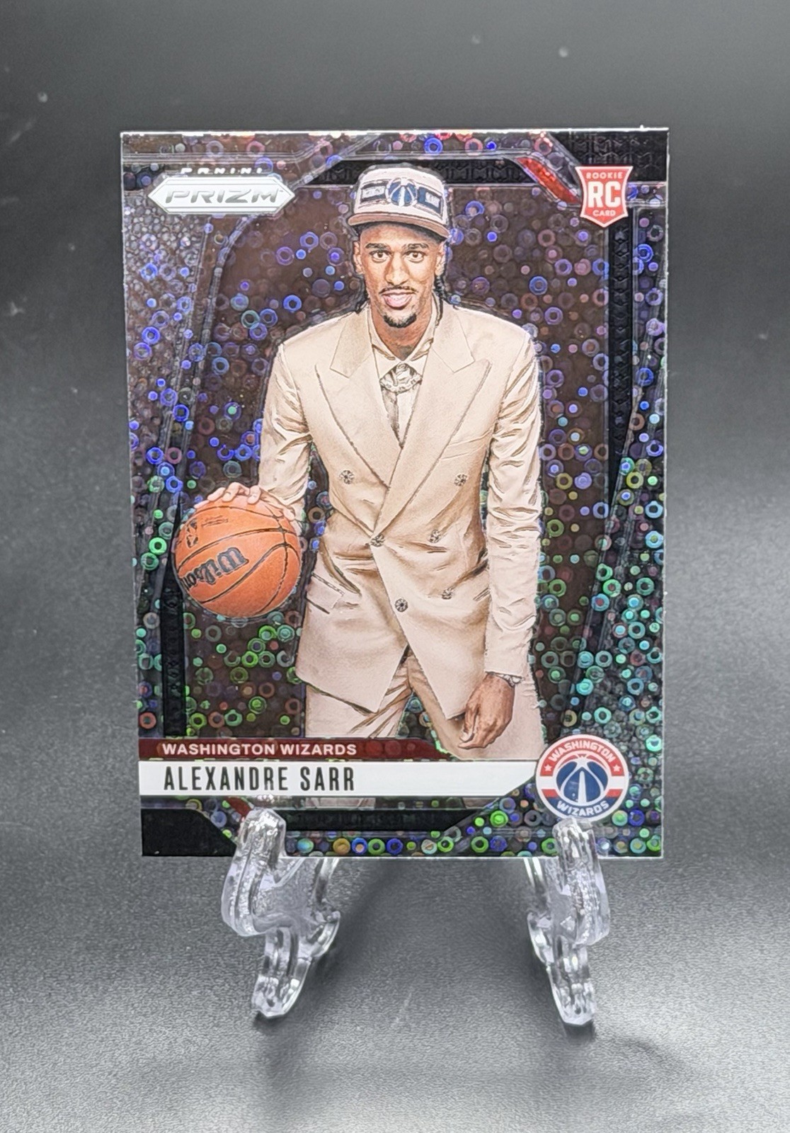 2024-25 Panini Prizm Rookie Variation Alexandre Sarr #264 Fast Break Prizm RC