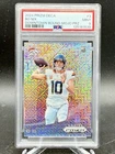 2024 Panini Prizm Deca Bo Nix Rookie Downtown Bound Mojo Prizm RC 01/30 PSA 9