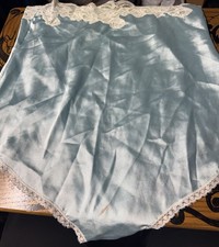 VINTAGE BLANCHE RALPH MONTENERO TEDDY / LINGERIE SMALL. BLUE. TLC SPOT