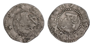 SERBIA. Djuradj I Brankovic Despot 1427 1456 Gros Silver 15mm 0 8g lion Monogram