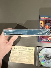 Sherlock Holmes Consulting Detective Vol II Sega CD Complete Very Good Condition