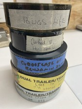 35mm Film Trailer Lot - Lost In Space/Thomas Crown Affair/A Bugs Life/Garfield..