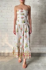 Hemant and Nandita Teha Long Dress XS